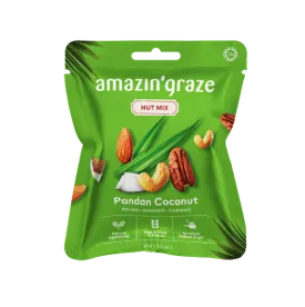 Amazin' Mini Nut Mix Pandan Coconut (30g)