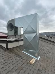 Stairwell Pressurization Fan Duct Integration