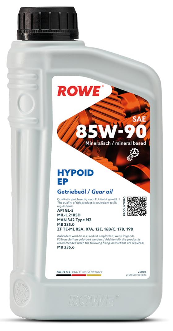 HIGHTEC HYPOID EP SAE 85W-90