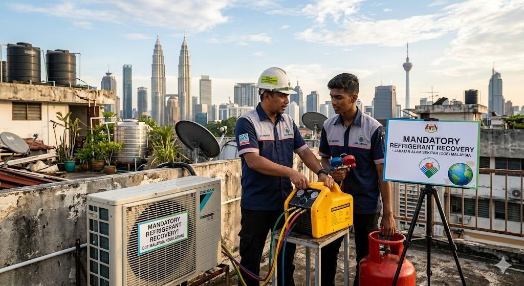 refrigerant recovery mandatory Malaysia DOE