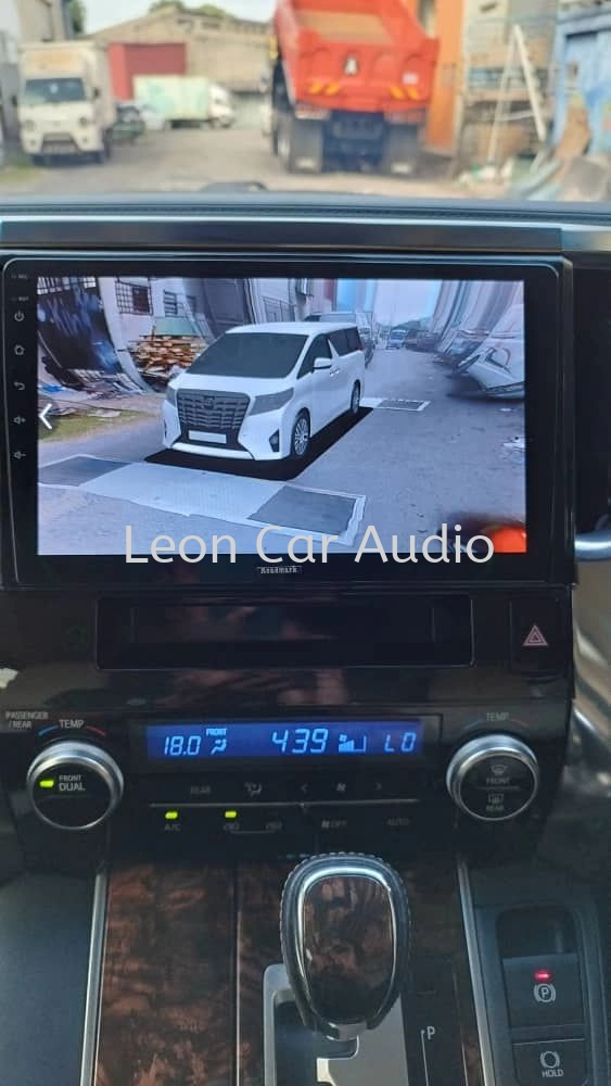 Toyota Alphard Vellfire agh30 OEM 10" android wifi gps 360 camera player
