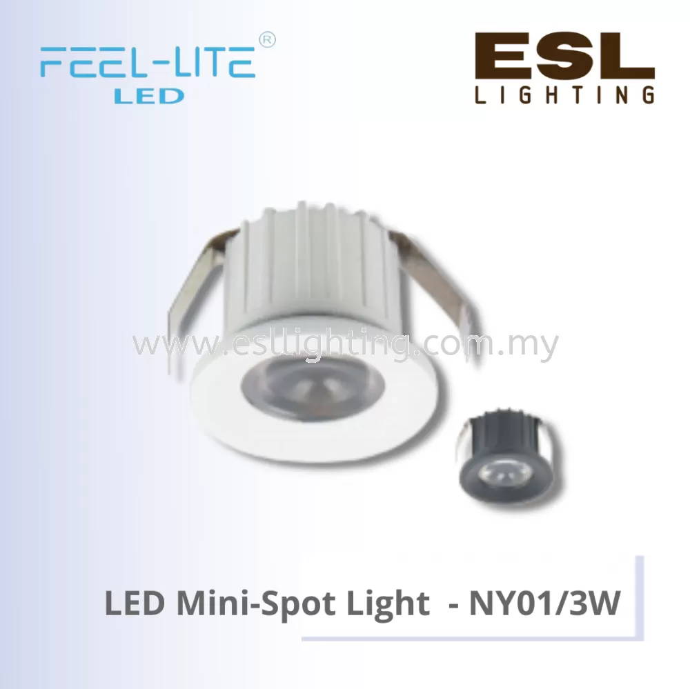 FEEL LITE LED MINI-SPOT LIGHT - NY01/3W