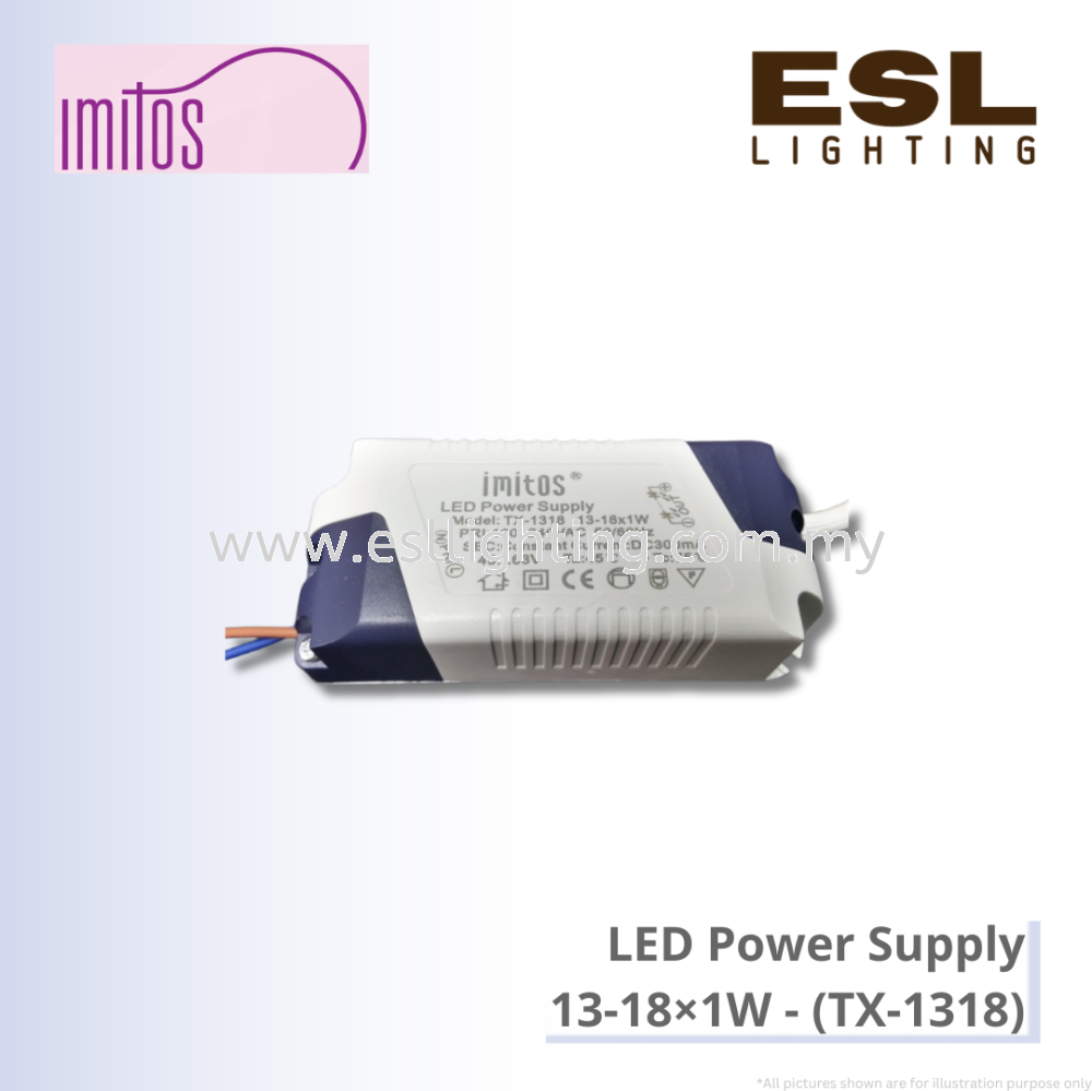 IMITOS LED Power Supply 13-18×1W - TX-1318