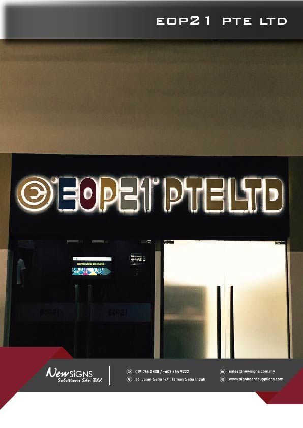 Aluminum Back-lit Lettering_EOP21