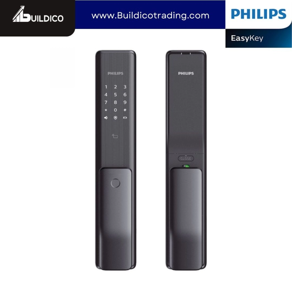 Philips Digital Lock Easy Key Alpha | Smart Lock | Digital key Bluetooth fingerprint NFC Passcode 3 year warranty