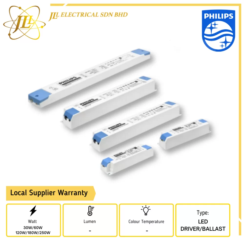 PHILIPS CERTADRIVE 24VDC G2 LED TRANSFORMER DRIVER/BALLAST [30W/60W/120W/180W/250W]