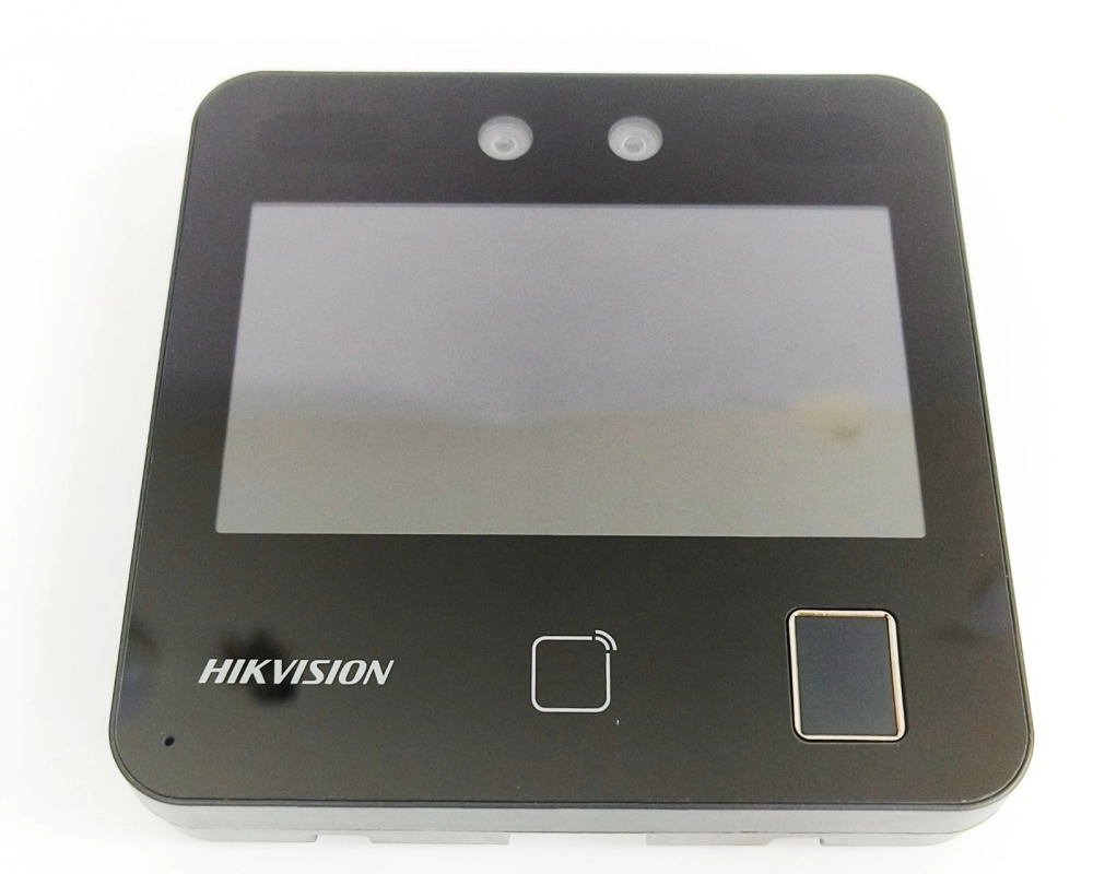 HIKVISION DS-K1T343EFX Face Recognition Door Access Control Terminal + EM-Lock Package (Fingerprint + Exit Button)