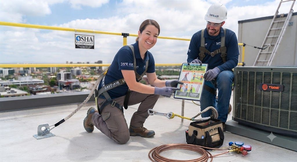 rooftop air conditioning installation safety guide