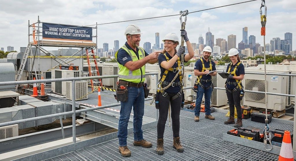 professional HVAC certification working at height safety
