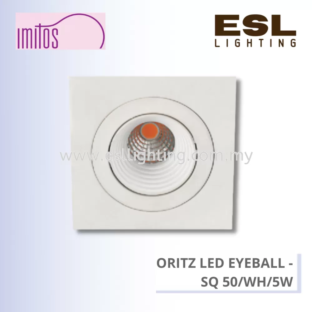 IMITOS ORITZ LED EYEBALL 5W - SQ 50/WH/5W