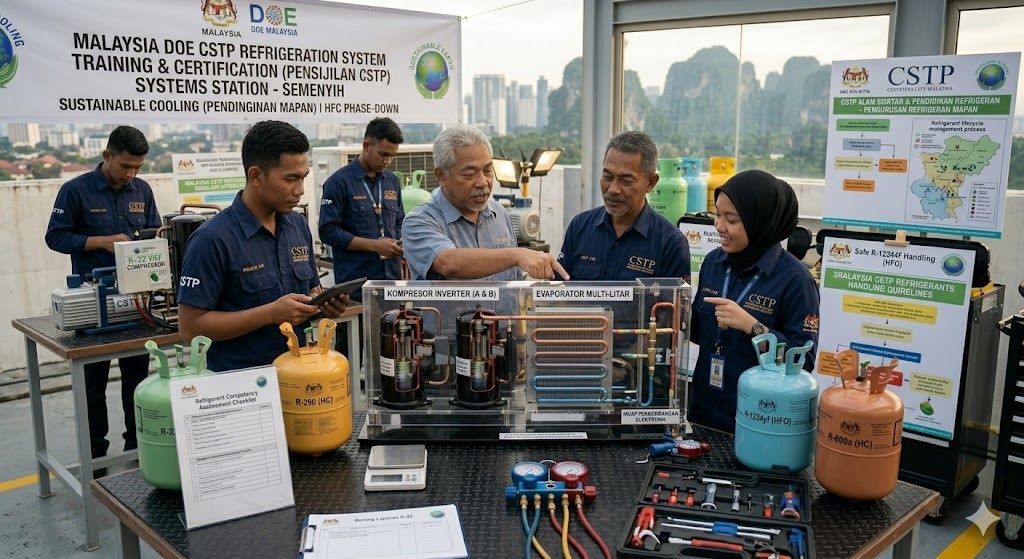 CSTP refrigeration system training Malaysia DOE