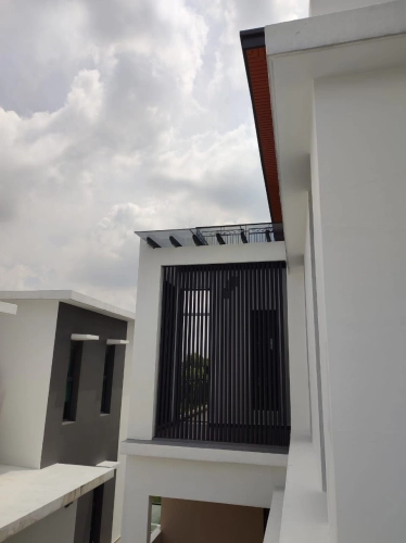 Aluminium Hollow Louvres