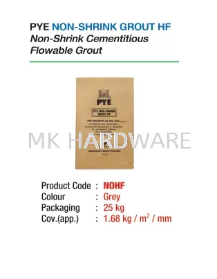 NON-SHRINK GROUT HF