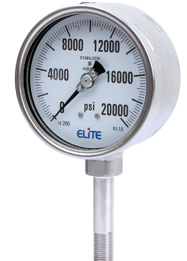 All SS High Pressure Gauges (Din Case) P-34