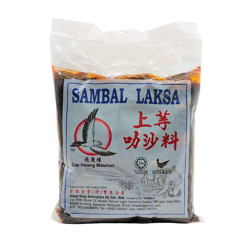 Cap Helang Matahari Sambal Laksa 600g+-