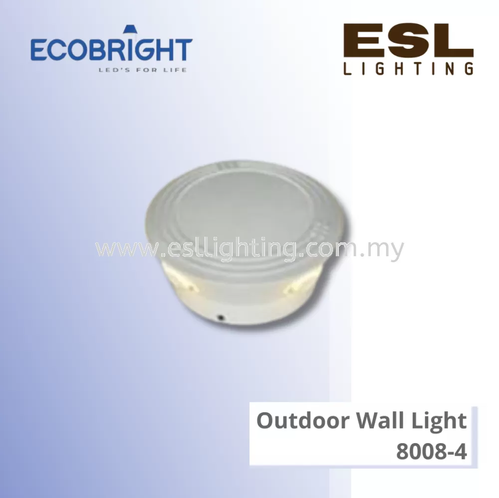 ECOBRIGHT Outdoor Wall Light - 1W*4 - 8008-4