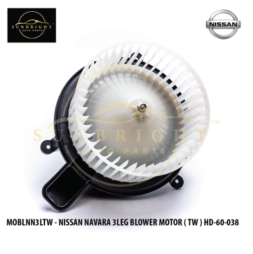 MOBLNN3LTW - NISSAN NAVARA '06 D40 3LEG BLOWER MOTOR ( TW ) HD-60-038