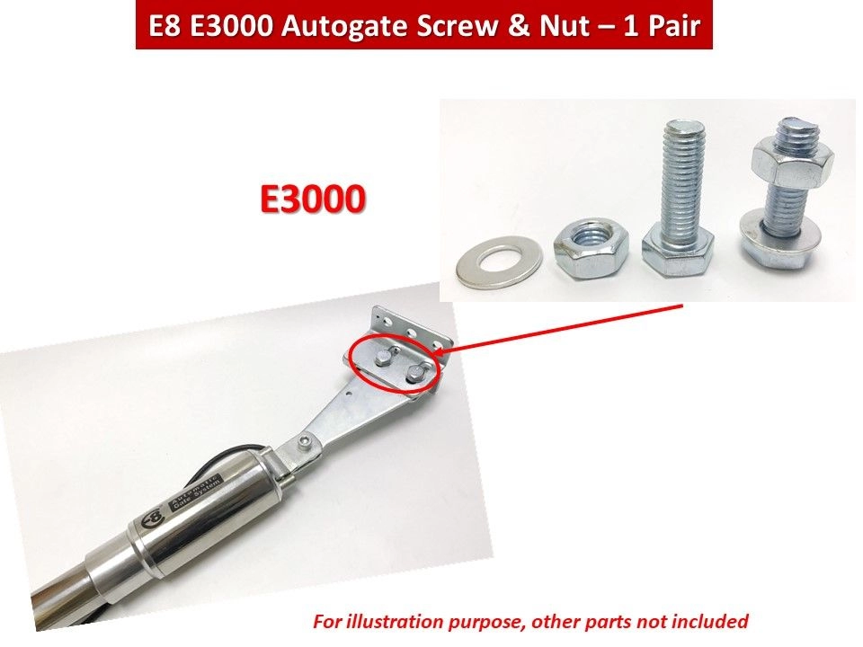 Autogate Screw & Nut for Arm Bracket