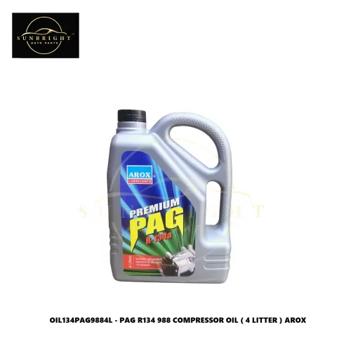 OIL134PAG9884L - PAG R134 988 COMPRESSOR OIL ( 4 LITTER ) AROX