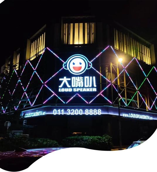  3D LED BOXUP SIGNBOARD