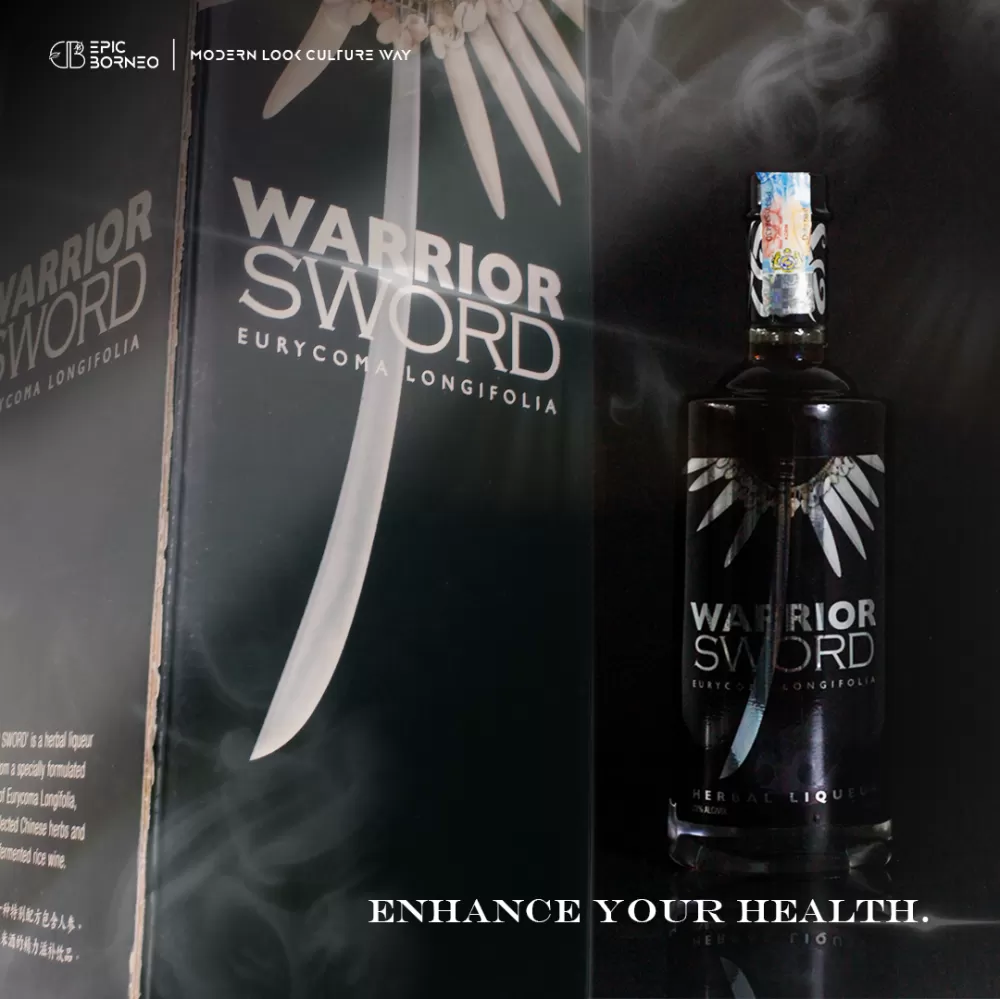 Warrior Sword Eurycoma Longifolia Herbal Liqueur