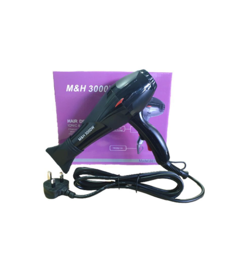 M&H Hair Dryer Ionic 3000W