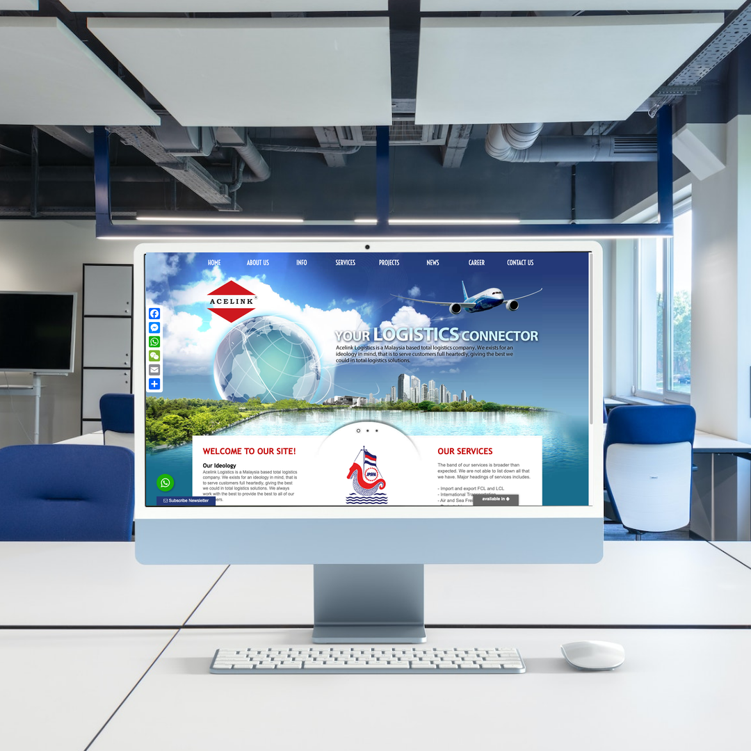Logistics Johor Bahru, Jb, Sea & Air Freight Web Design | SEO | Digital Marketing | Johor