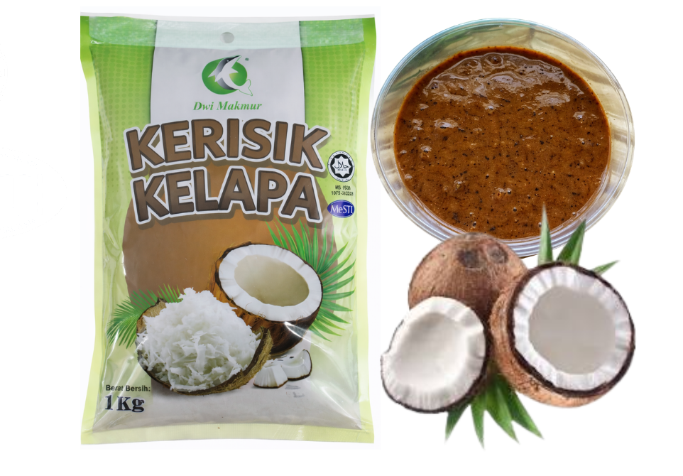 Toasted Coconut Paste 1kg Dwi Makmur Brand 1000 Grams RM15.63 X 16 Units C.Dwi Makmur