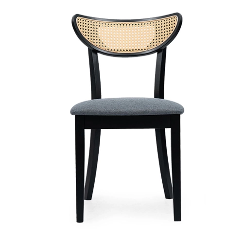 SAPPORO Arm Dining Chair Black / Grey