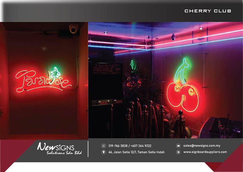 Neon-Light_Cherry Club