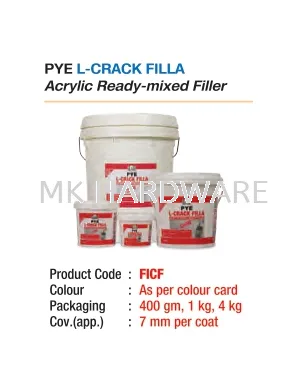 PYE L-CRACK FILLA