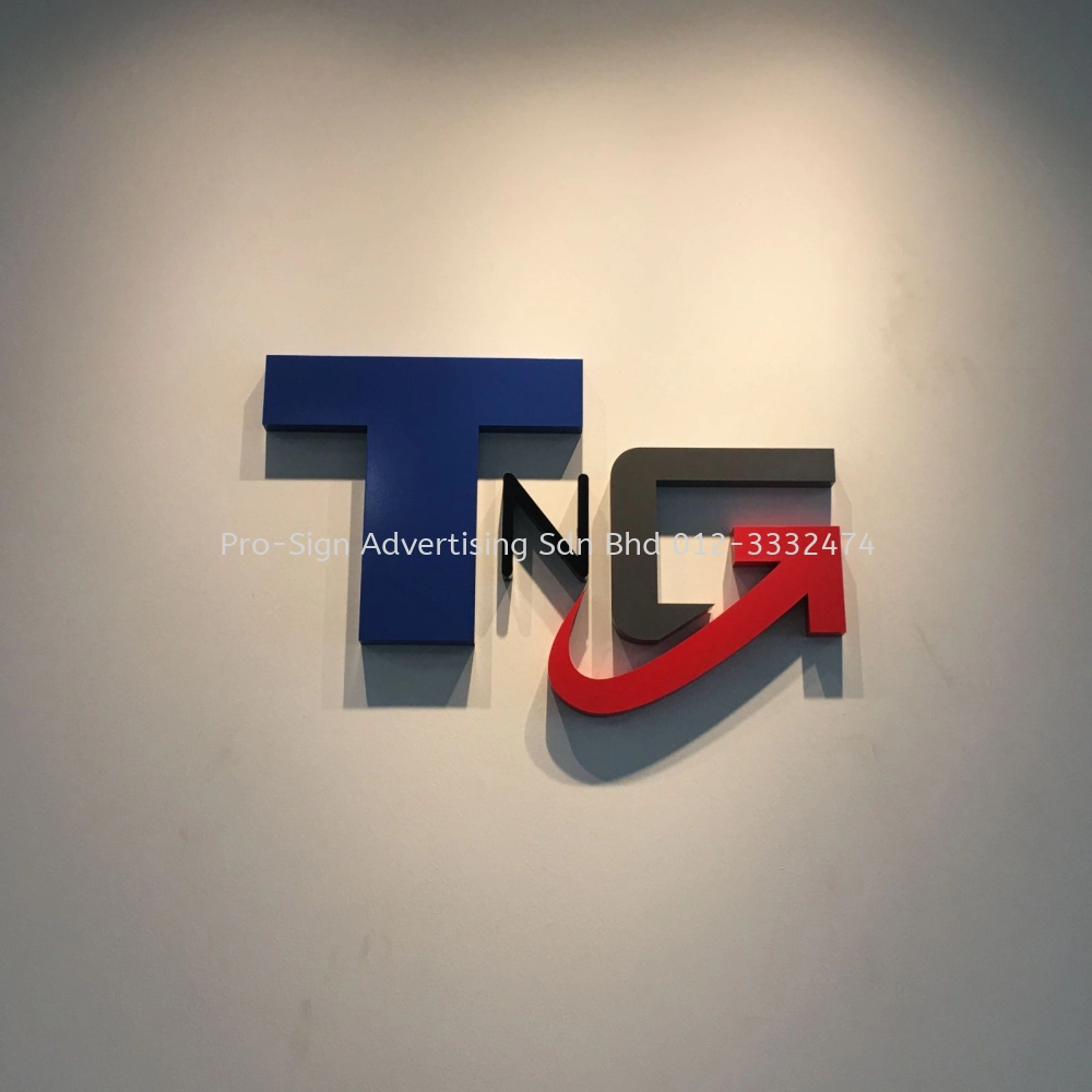 3D SIGNBOARD AND ACRYLIC PANEL (TNG, KUALA LANGAT, 2020)