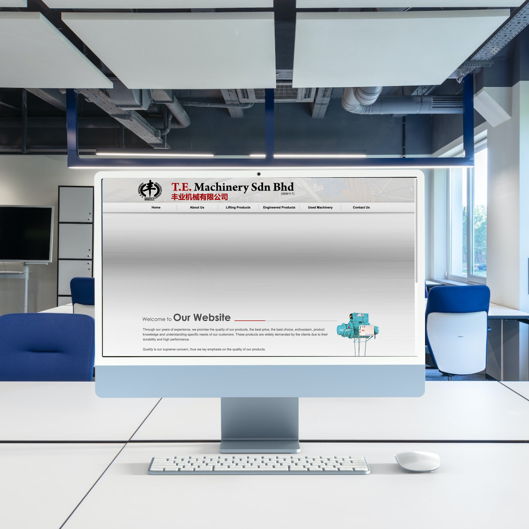 KL hoist crane supplier website SEO portfolio