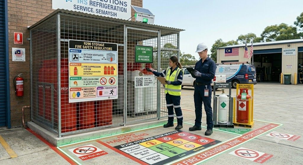 R290 storage risk assessment