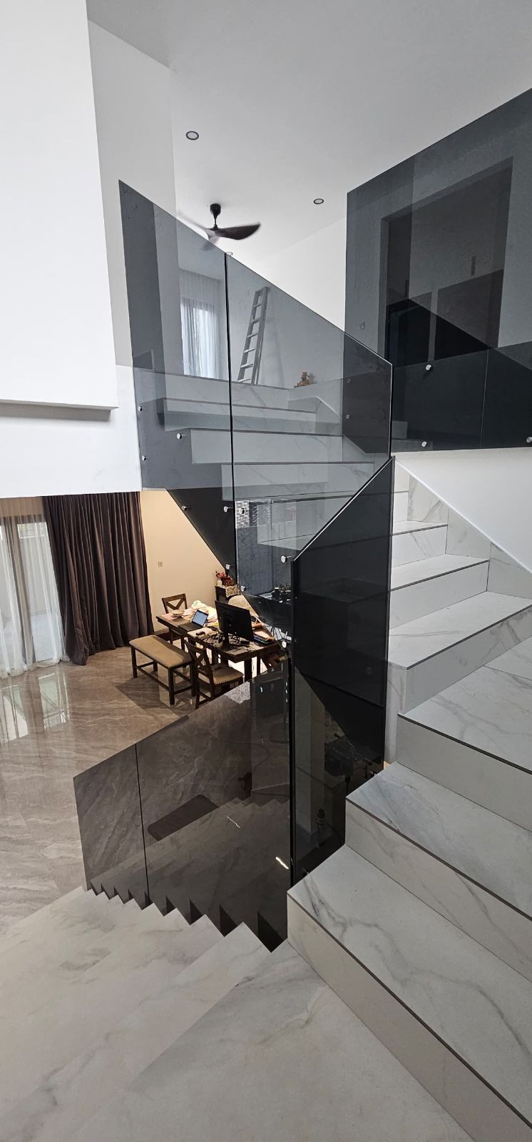 Staircase Glass Railing