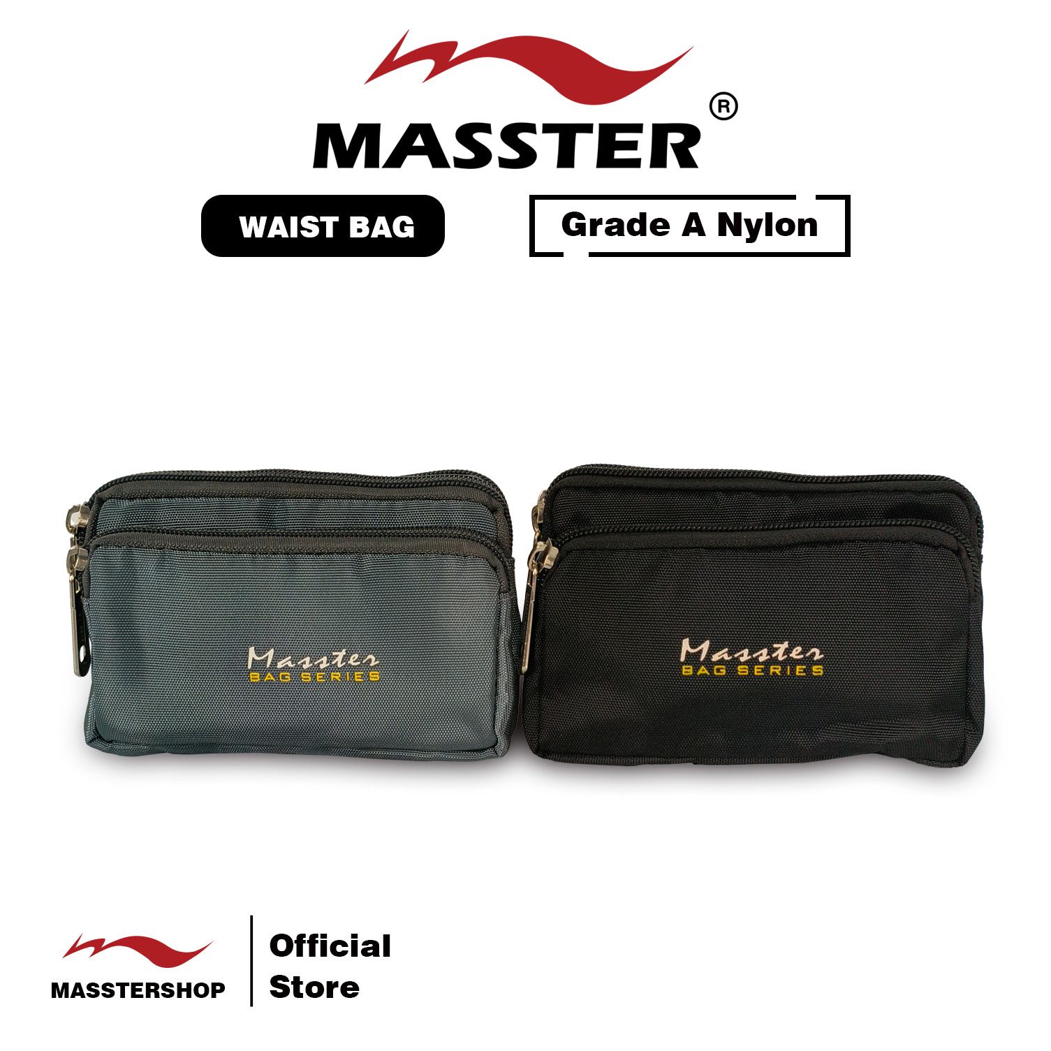 MASSTER Waist Bag / Belt Bag / Beg Tali Pinggan (Grade A Nylon) 35949W