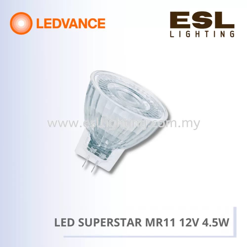 LEDVANCE LED Superstar MR11 GU4 12V 4.5W - 4058075433229