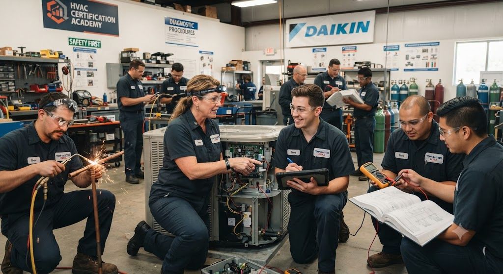 HVAC certification course for installers