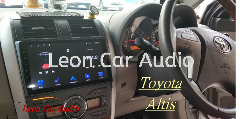 toyota altis OEM 9" FHD Android Wifi GPS USB Player