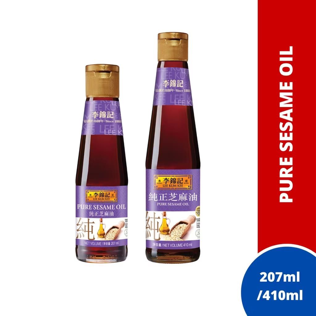 李锦记纯正芝麻油LKK PURE SESAME OIL 207ML[12BTL/CTN]