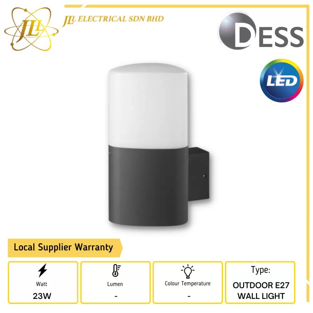 DESS GL11307 23W OUTDOOR E27 WALL LIGHT