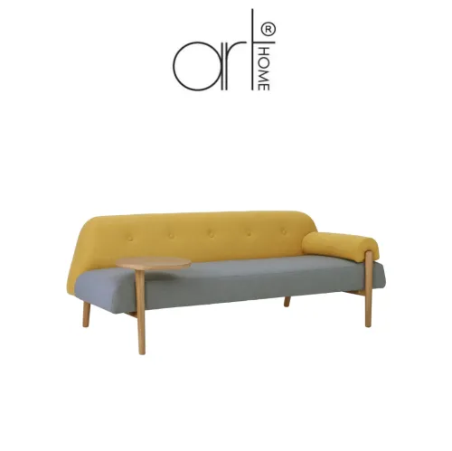 LUSSO DAYBED- YELLOW&PALE SILVER