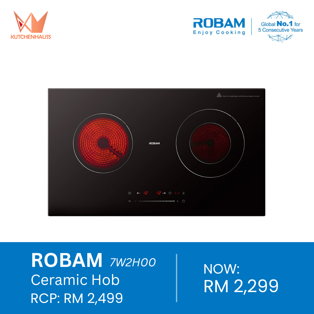 ROBAM - 2 Zones Ceramic Hob | 7W2H00