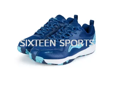 Li-Ning Ultra Power Badminton Shoes - Blue / Sea Blue - AYTT045-7