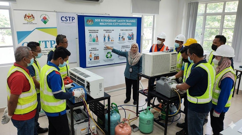 refrigerant safety training Malaysia DOE