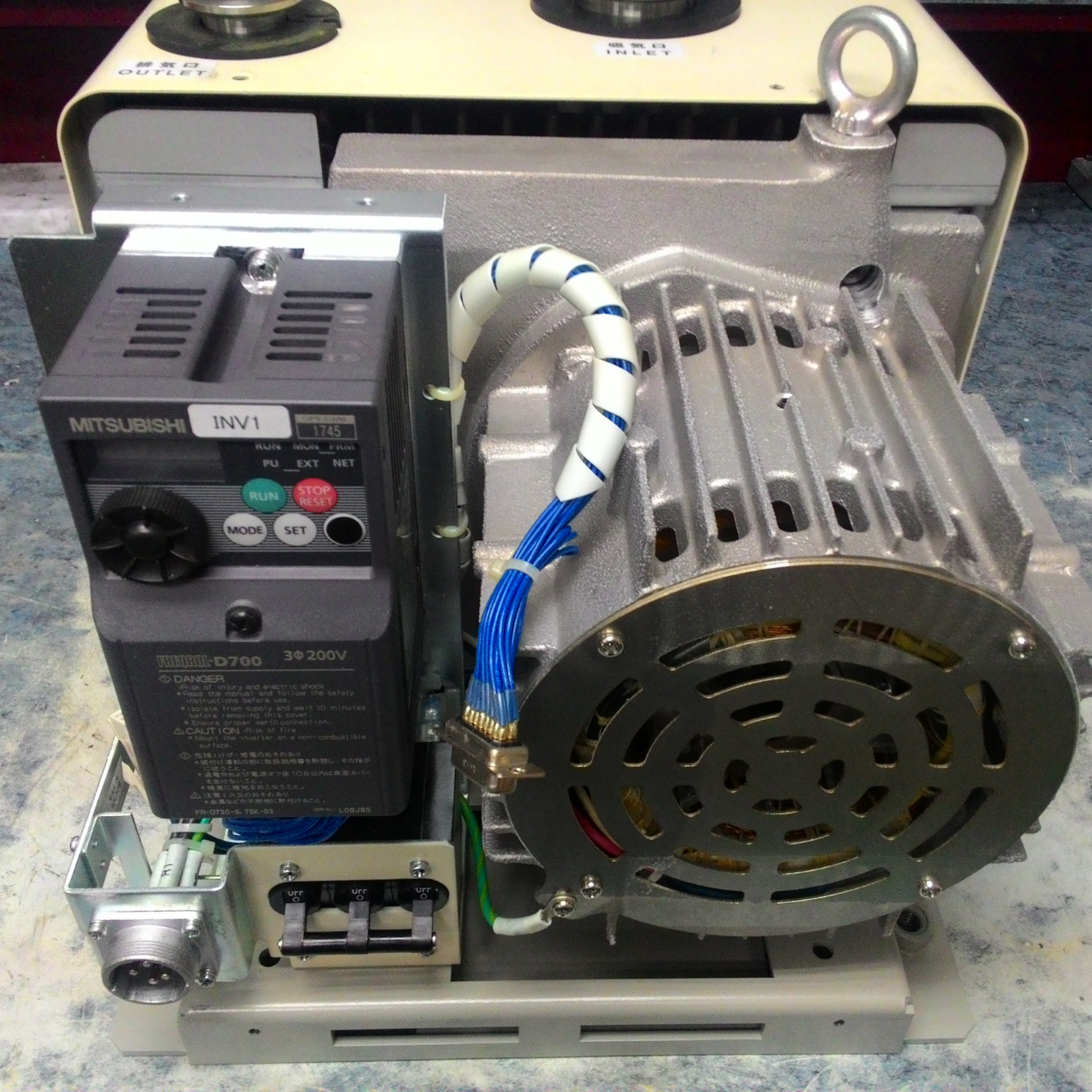 Kashiyama NeoDry 36C Neo Dry Vacuum Pump Repair and Service
