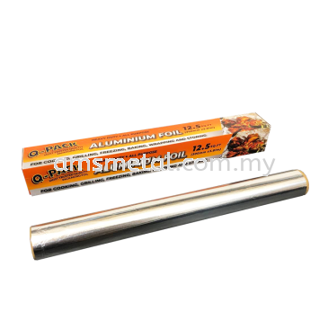 AMS Aluminium Foil Roll 12.5 SQFT / Baking Foil / Wrapping Foil / BBQ Foil [1st Grade}