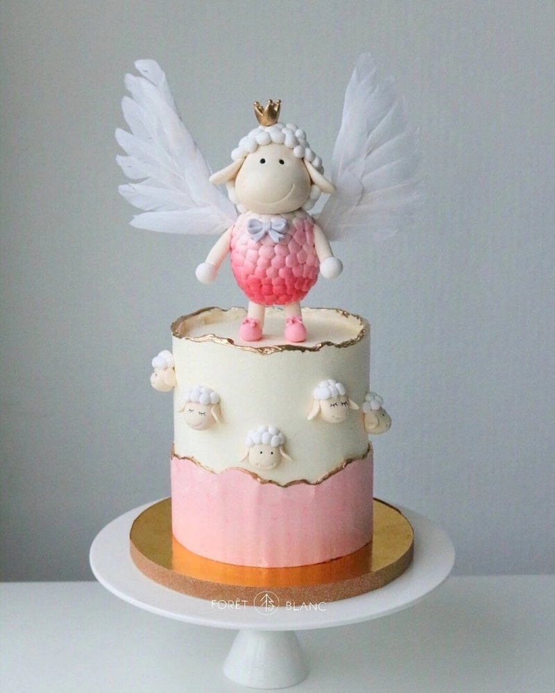 Angel Sheep Cake