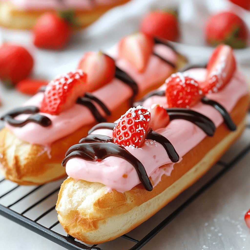 Éclairs 闪电泡芙