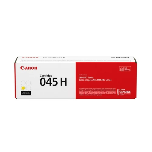 Canon Cartridge 045H YELLOW Original Colour Toner (for LBP-611Cn/613Cdw)